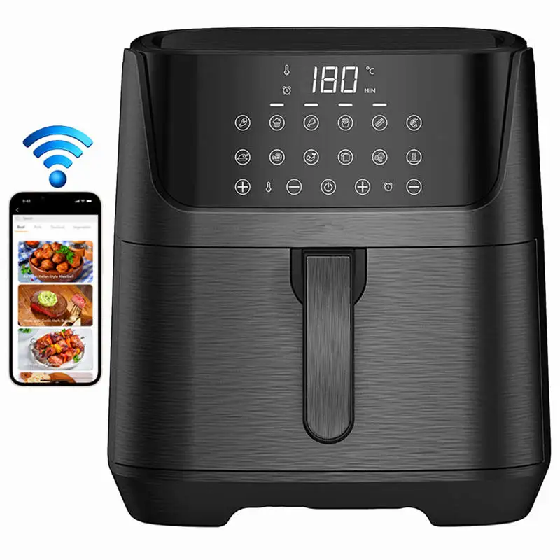 2026 New Model Multi-functionalEytronic Best Sell Deep 8l Fryer Rapid air Fryer with Wifi Function Home Appliance air Fryer