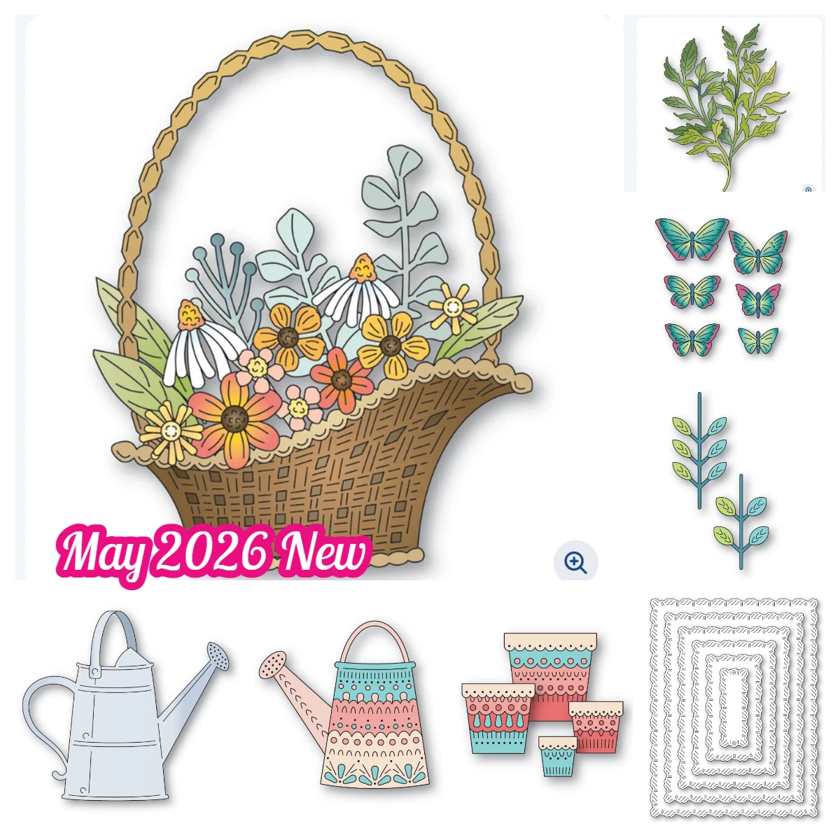 

Decoration Frames Metal Cutting Dies Leafy Stems Cut Die Set Scrapbooking Crafts Embossing Template Stencil Molds