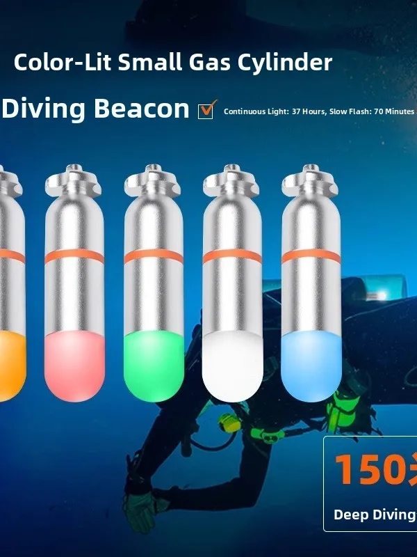 

Orcatorch Orca Whale SD01 Night Diving Glowing Signal Light Five Color Submersible Lighting Deep Sea Dive Illumination