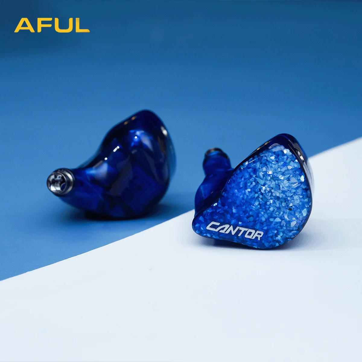 AFUL Cantor In-Ear Monitors 14 Balanced Armature Drivers Replaceable 0.78mm 2Pin 3D Printed Resin Wired Music Sport Earphone