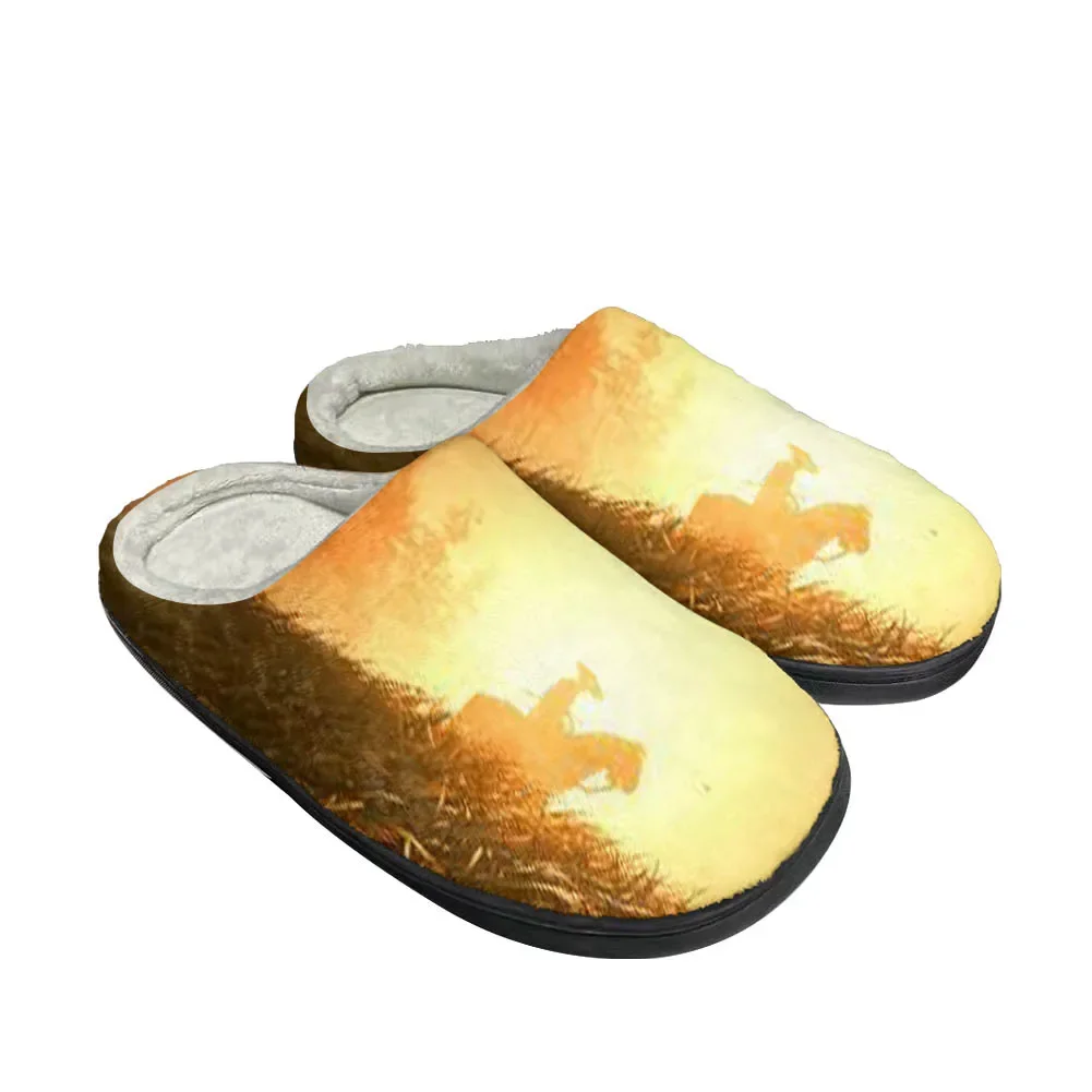 Ghost of Tsushima Fashion Cotton Custom Slippers Mens Womens Sandals Plush Casual Keep Warm Shoes Thermal Comfortable Slipper