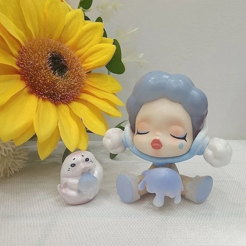 SKULLPANDA Dream Eater SP7 Blind Box Niedliches Sammlerfiguren-Set, trendiges Kunstspielzeug, Geschenk für Fans