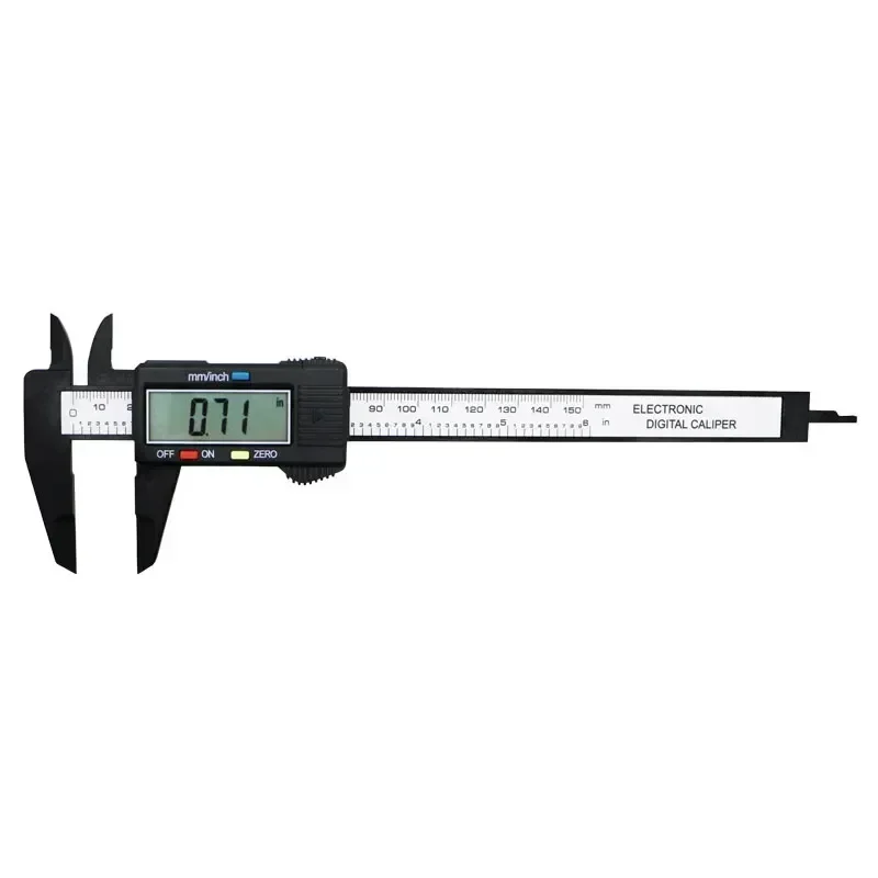 SHAHE 100/150 mm LCD Digital Electronic Carbon Fiber Composite Vernier Calipers Micrometer Ruler Digital Calipers