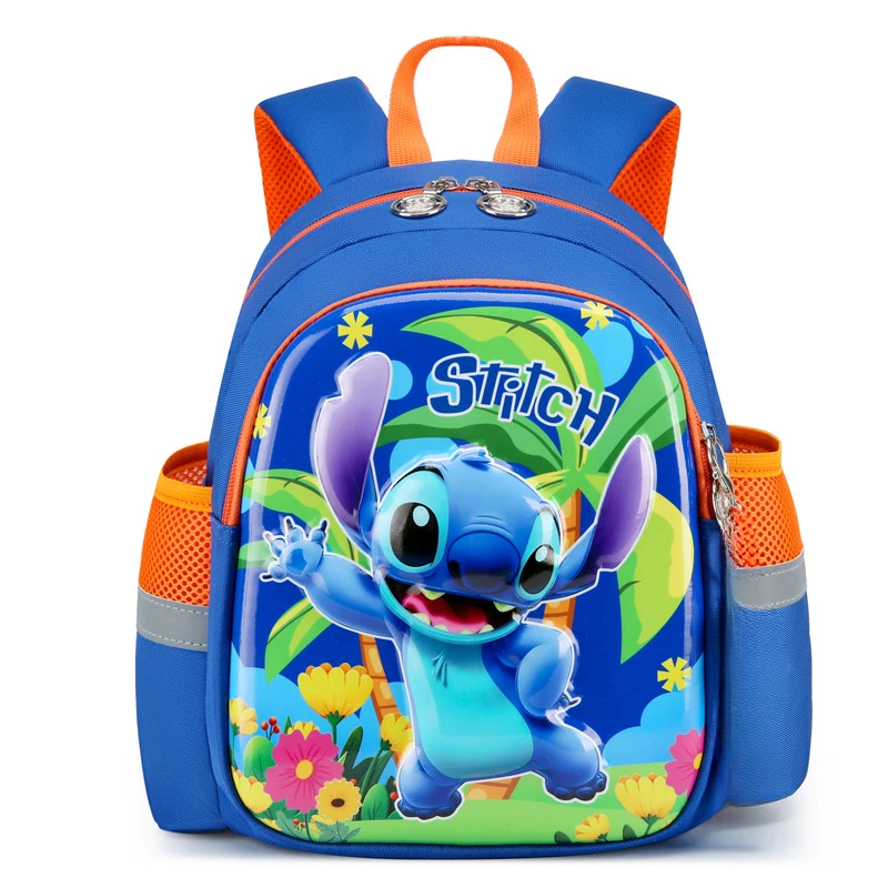 New Cartoon Stitch Children's Backpack Lightweight Large Capacity Anti-lost Backpack Anti-splash Backpack Children's Gift