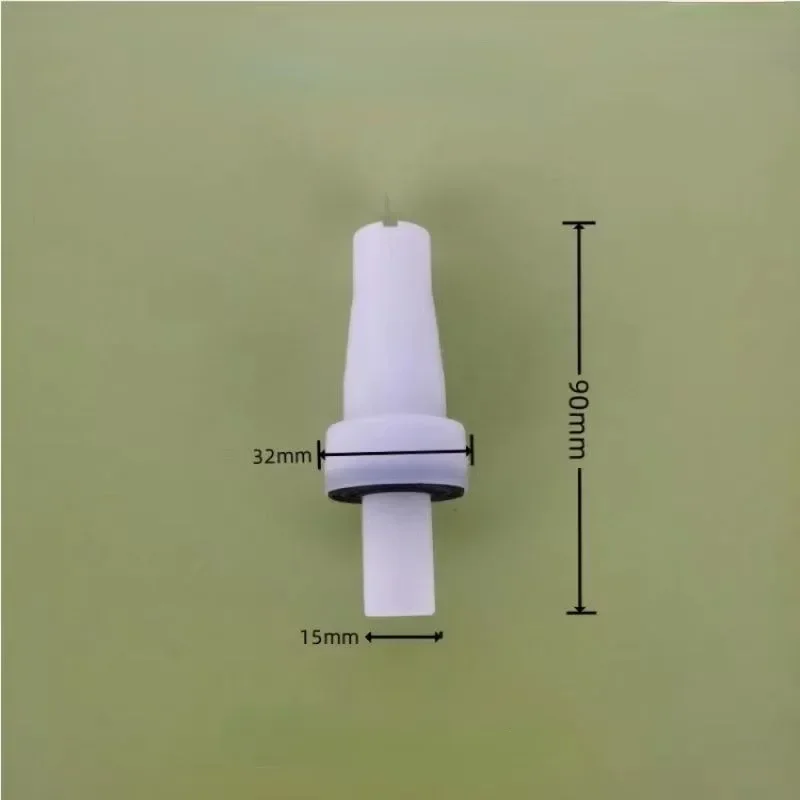 Imagem -03 - Suntool Eletrostática pó Revestimento Pistola de Pulverização Plana e Redonda Bocal para Gema 02 Pcs