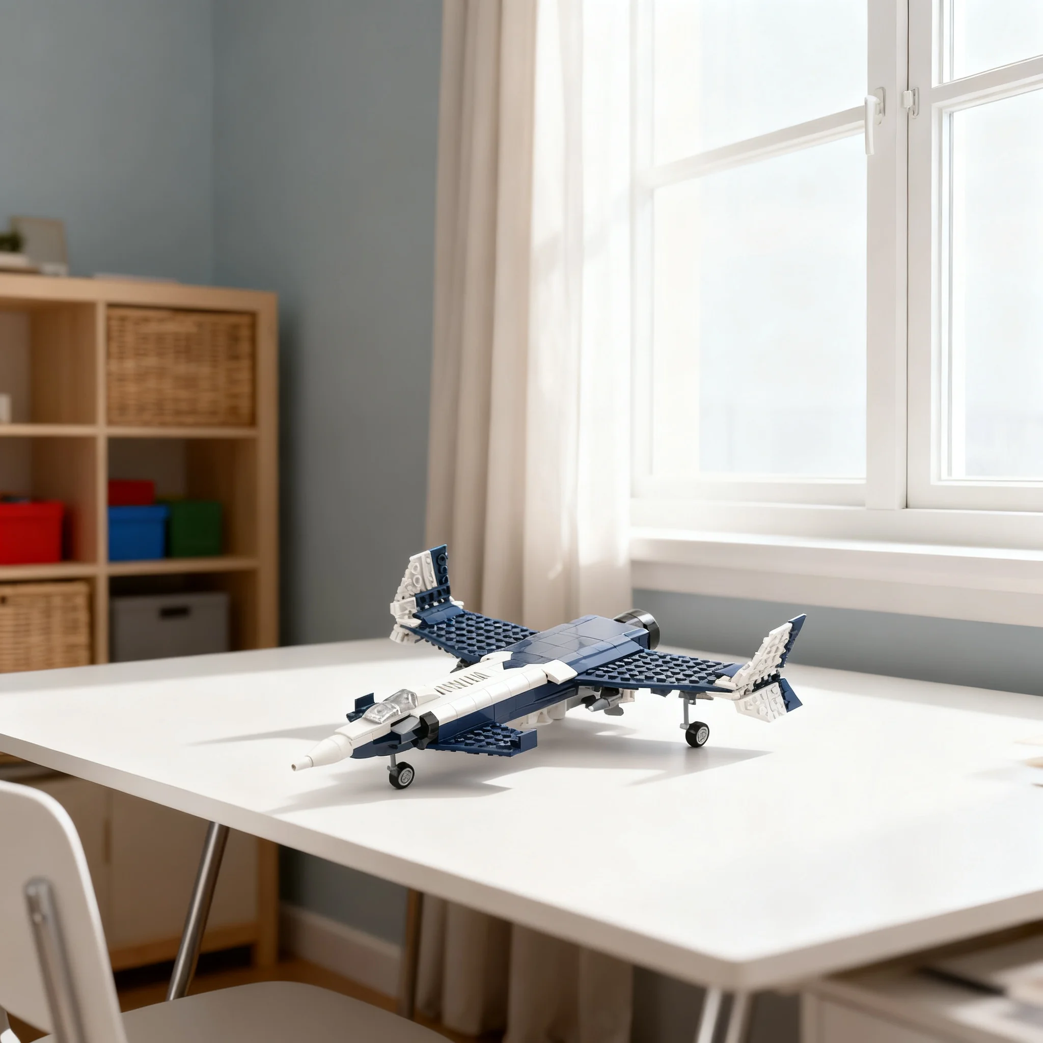 320pcs MOC Rockwell XFV-12 Air Force Creator Creator Expert Model Building Blocks Creative Birthday Education Art DIY Display
