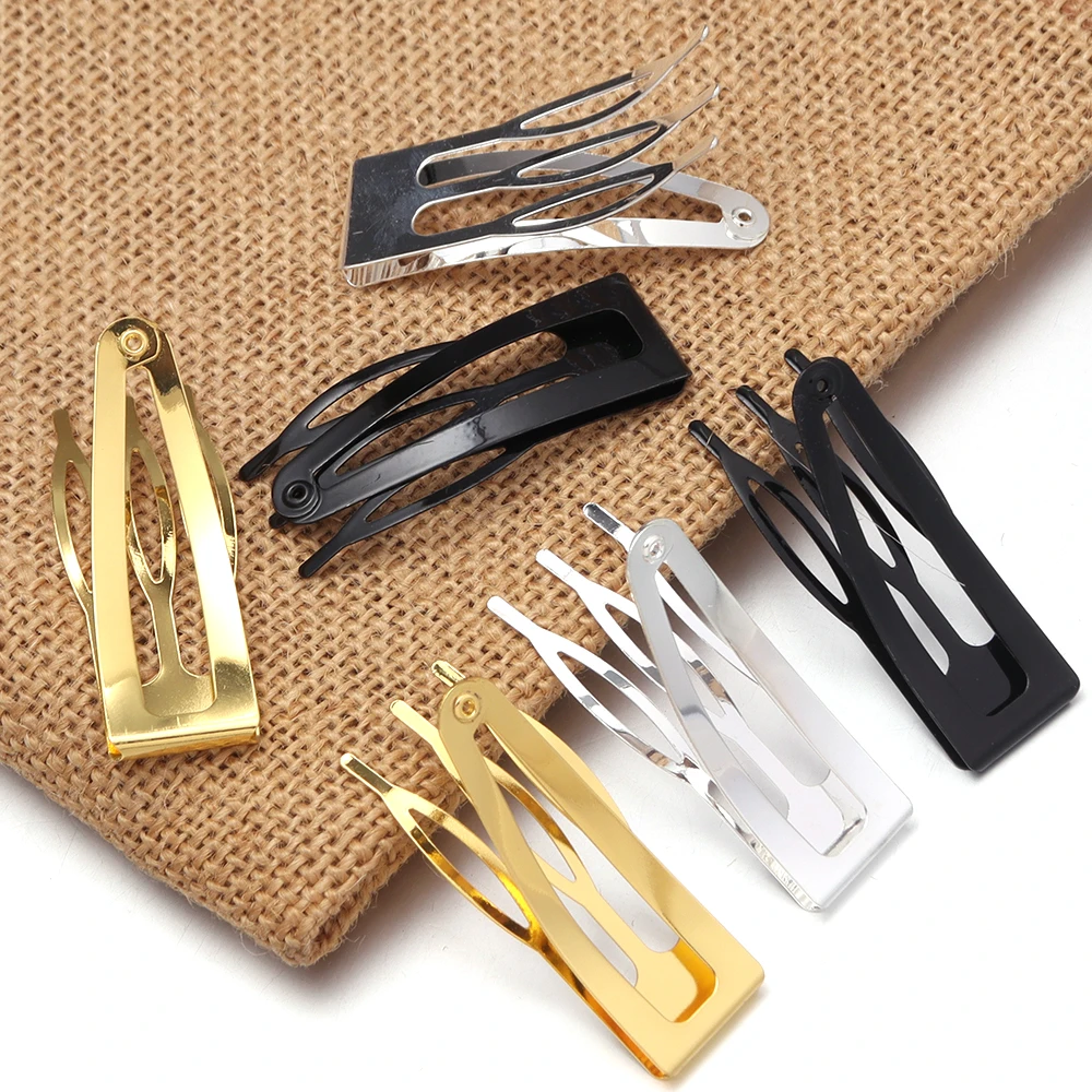 5 Stück/Set Metall-Schnapphaarklammern Dreieckige Schnapphaarkämme für Frauen und Mädchen Schnapphaarspangen Styling-Kämme Accessoires – Detail 6