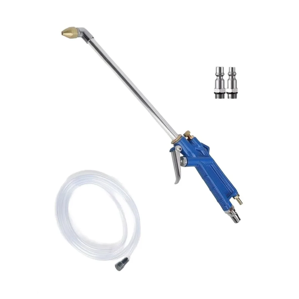 Engine Cleaning Tool with High Suction Jet Effect Removes Grease Oil Stains Using Compressed Air and 4 ft Hose