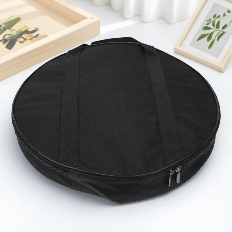 

1pc Oxford Cloth Gong Storage Bag Waterproof Thickened Portable Cymbal Holder Strong Durable Instrument Protector Easy Transport