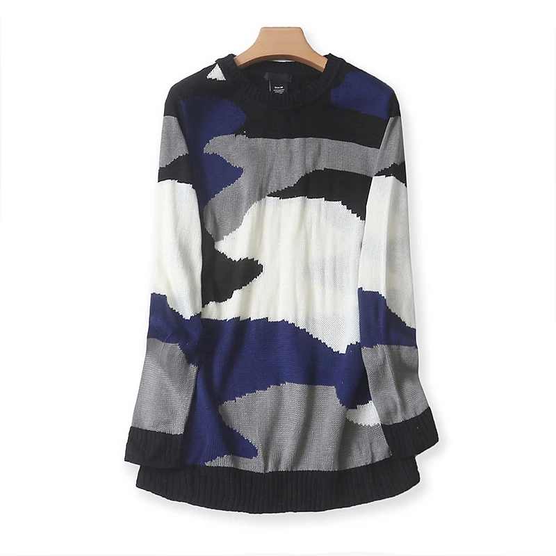 

Thiened Warm Sweater Faionable Sweet Japanese Sle Long Sve Overhead Color Blo Design All-Match Winter New Women's ...