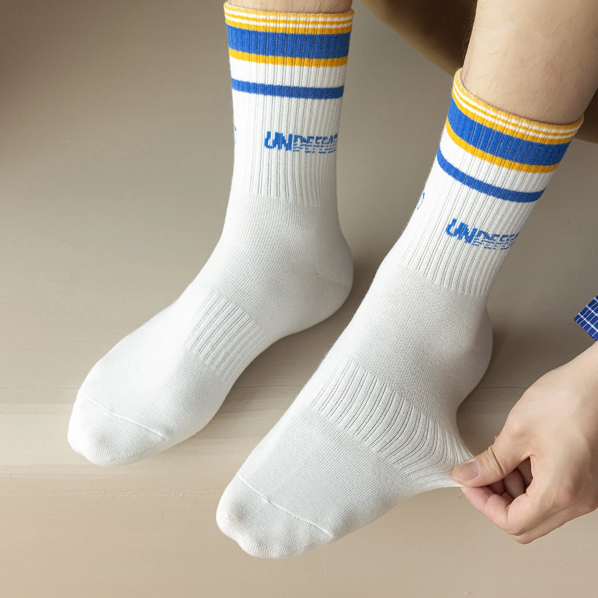 Lettera gradiente Fitness calzini alla caviglia accoglienti coppie casa moderna calze femminili lungo corto cattivo palestra novità all'aperto 2024