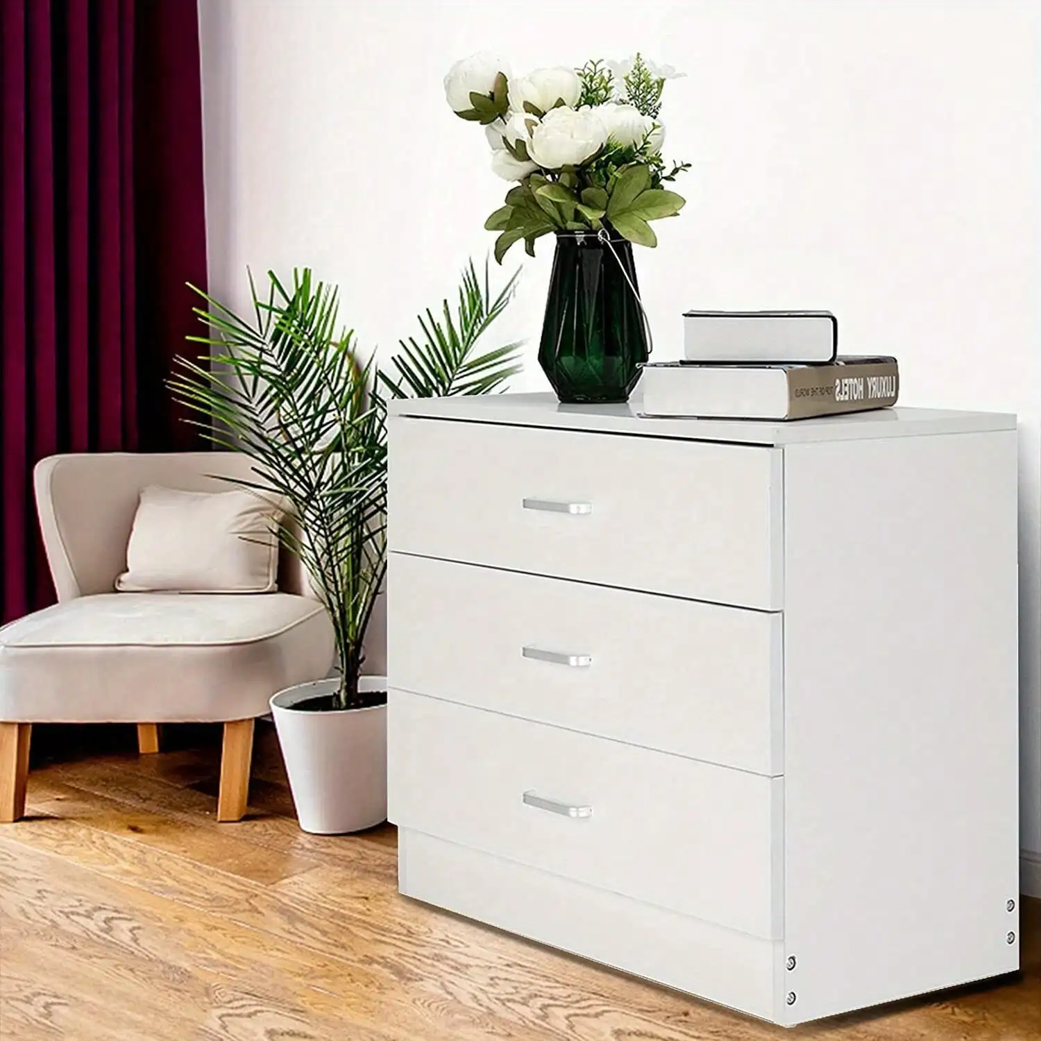 

Bedroom Locker Drawer with Cabinet Furniture Kids Room Chest of Dresser Bedroom