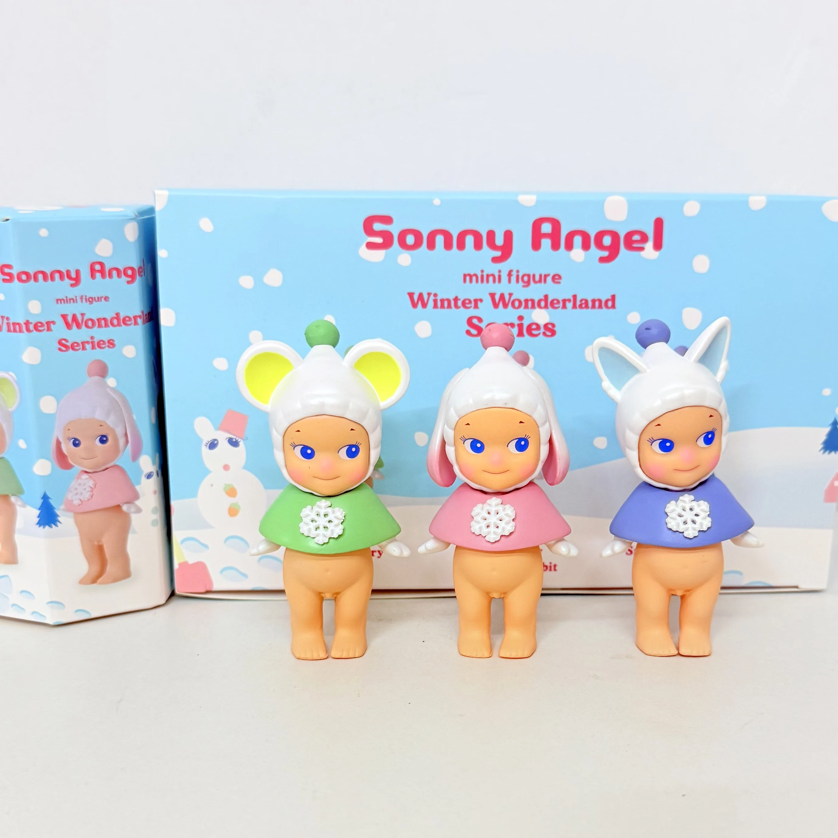 2025 nueva Mini figura de Sonny Angel serie del país de las maravillas de invierno decoración de escritorio de aniversario figuras adornos regalos