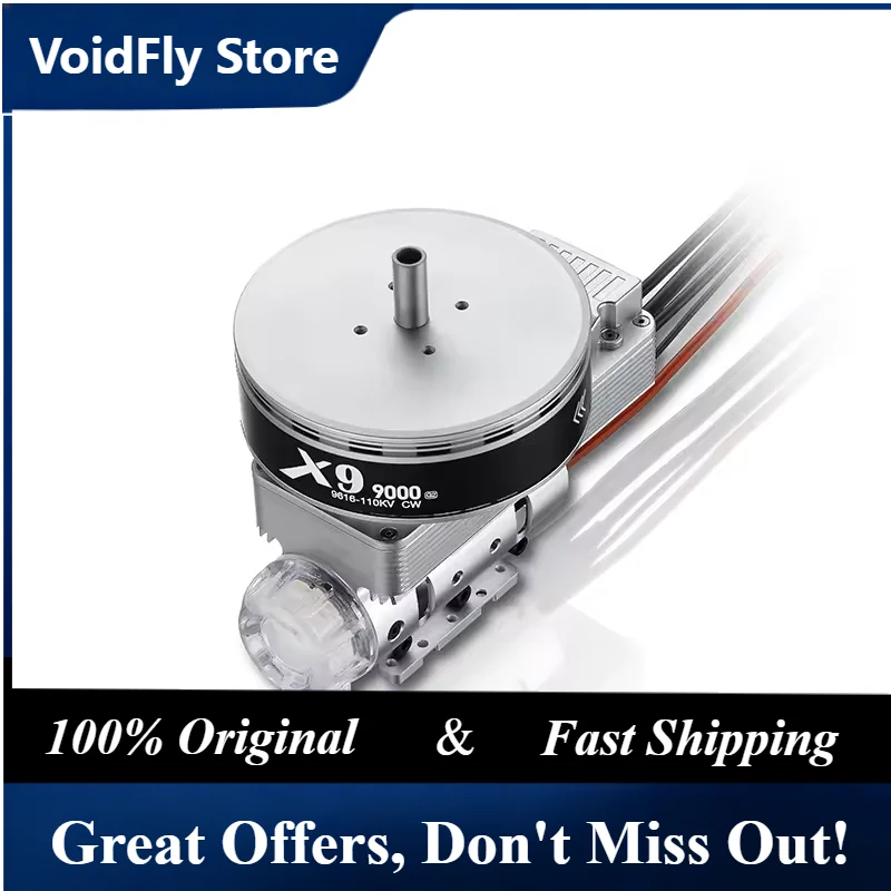 VoidFly Hobbywing X9 Power System Original 3411/36190 CW CCW Propeller Foldable 9616 110KV 12-14S Agricultural Motor ESC Drones