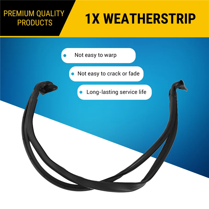 A58X-الزجاج الأمامي رأس السير الوقائي لسيارة جيب رانجلر 2018-2023 شريط عزل الزجاج 68271695AI 68271695AC 68271695AA