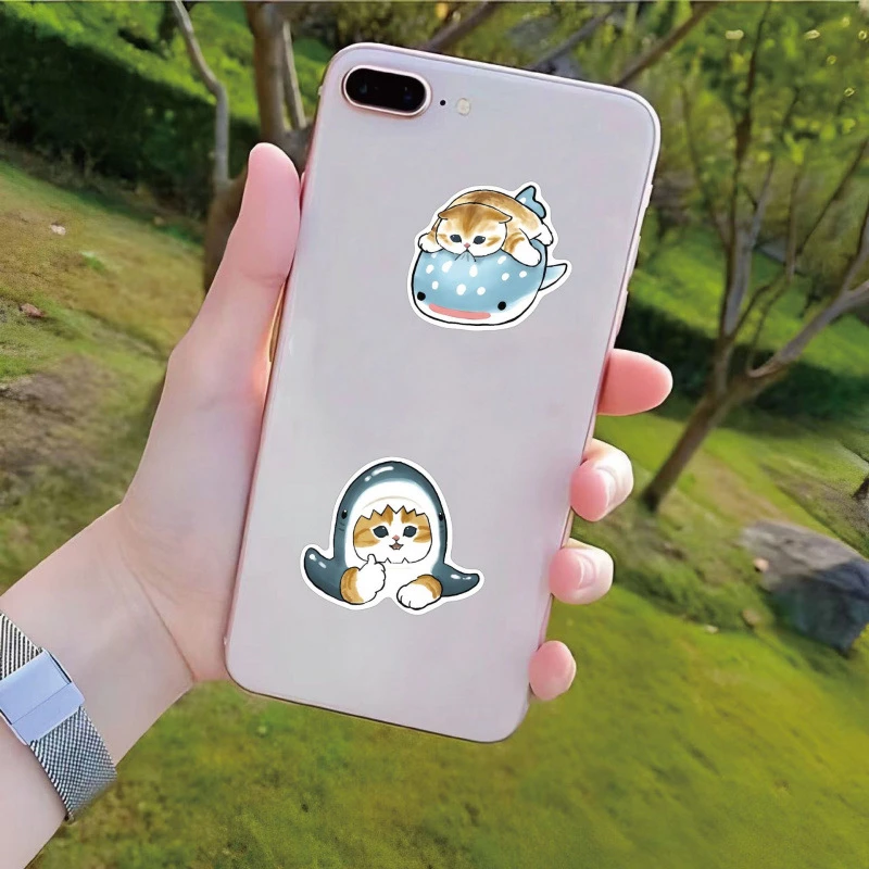Mofusand Cute Stickers for  Fun Waterproof Vinyl Decals Personalized Stickers for Phone Case Laptop & Car Body Decoration view 3