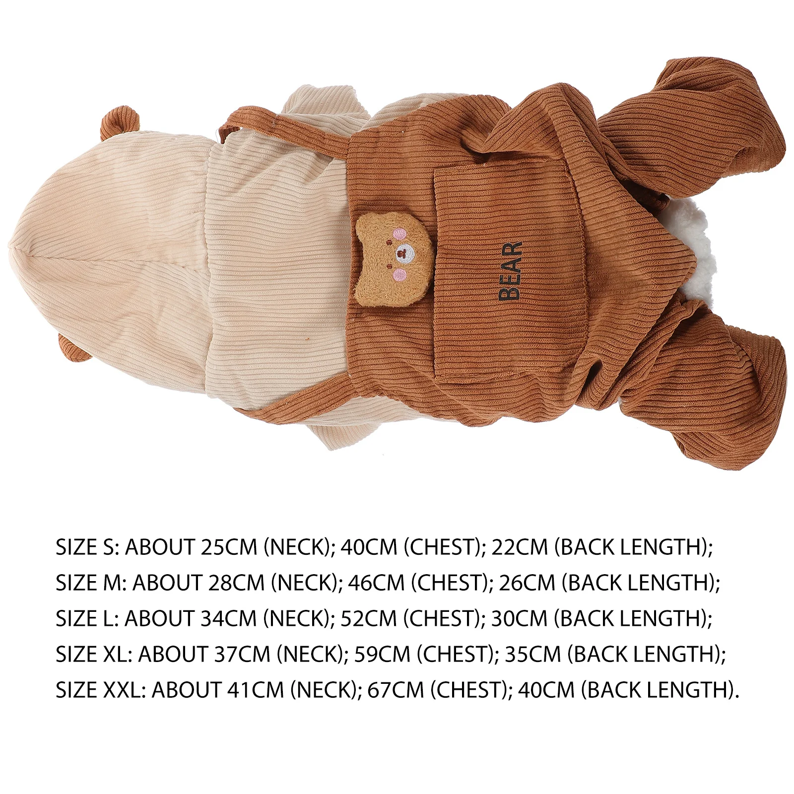 

Puppy Costume Jacket Pet Dog Outfits Clothes Clothing Winter Jumpsuit Autumn And