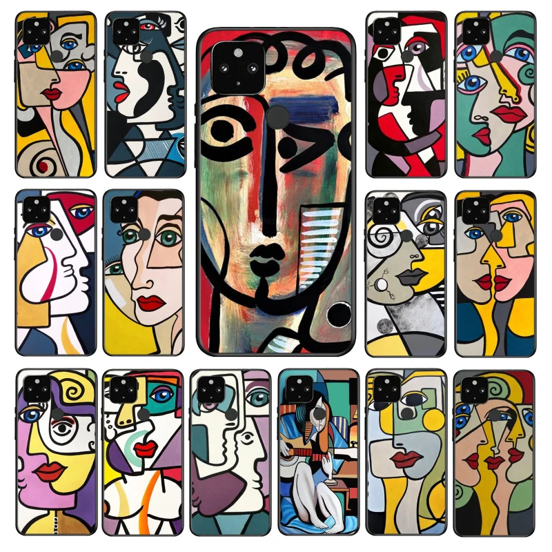 Picasso Abstract Art Painting Phone Case for Google Pixel 9 Pro XL 9 8 7 Pro 8A 7A 7 6A 6 Pro Pixel 4 3 XL 5 6 4A