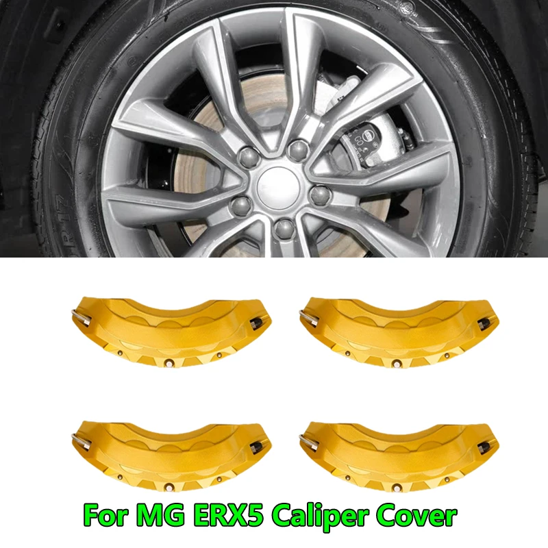 

For MG ERX5 Car Brake Caliper Cover Aluminum Alloy Front Rear Wheel Modification Exterior Kit