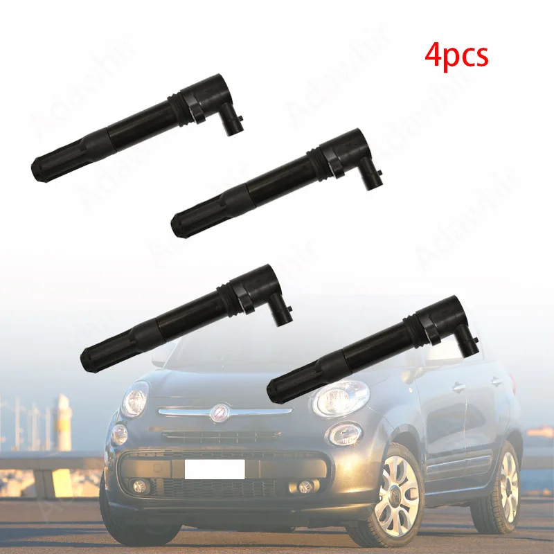 

4pcs Ignition Coil for FIAT 500 500L PANDA DOBLO Bravo ABARTH LANCIA ALFA ROMEO 55246099 46777288