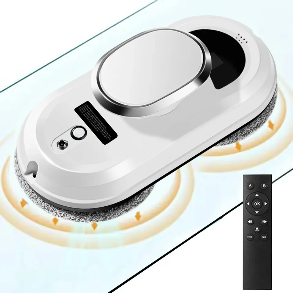 Remote‑Control Smart Window Cleaning Robot, Electric Cleaner for Automatic Glass Window Washing