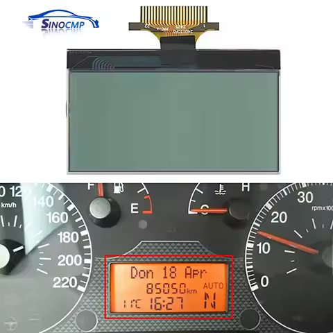 1 PC LCD Display 51701537390271 503001100300 For 2003-2014 Citroen Nemo Fiat Punto Grande Fiorino Dobl&ograve; Peugeot Bipper Ram 700