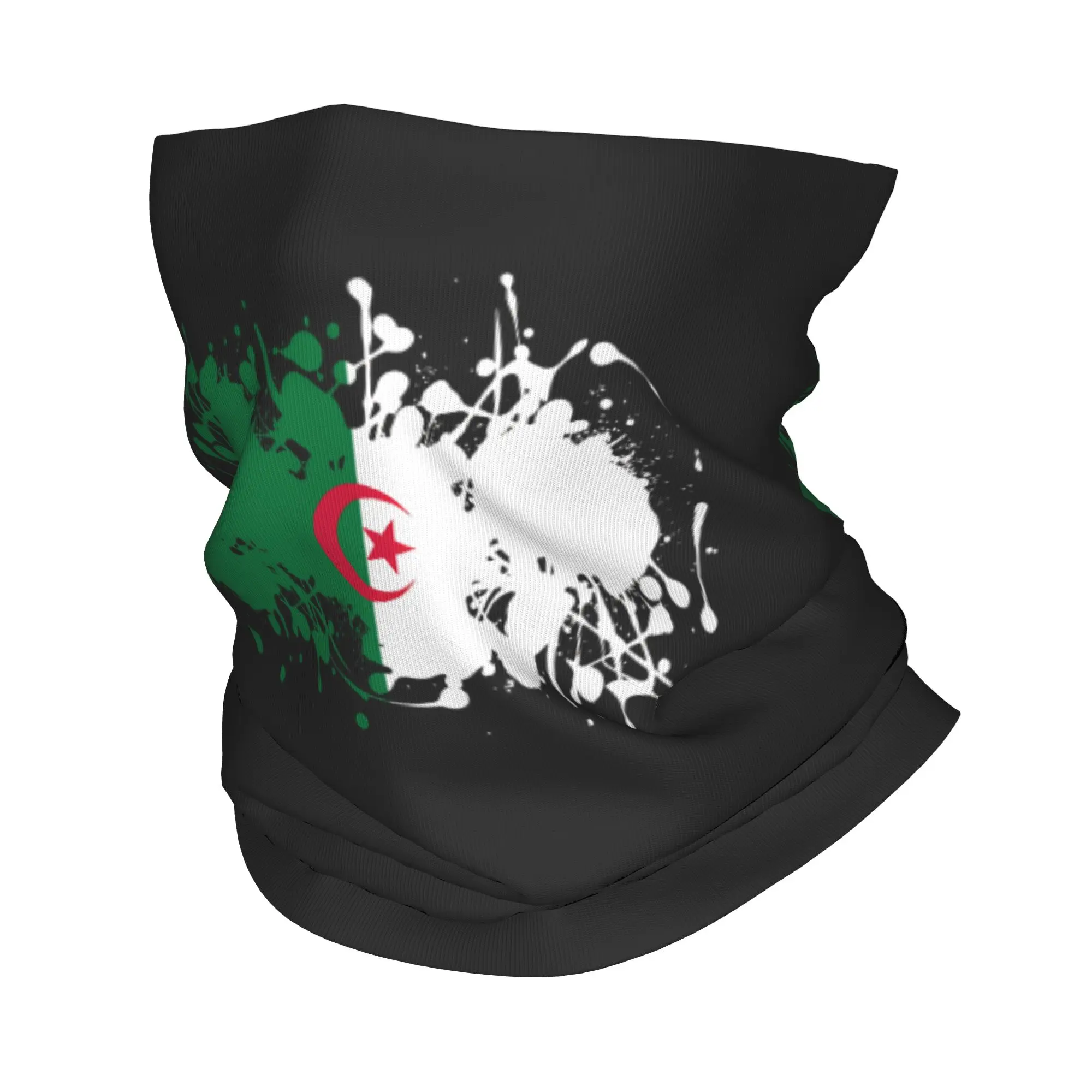 

Бандана с флагом Алжира, гетры с принтом, шарф, многофункциональная Балаклава для езды на велосипеде, унисекс, для взрослых, весь сезон