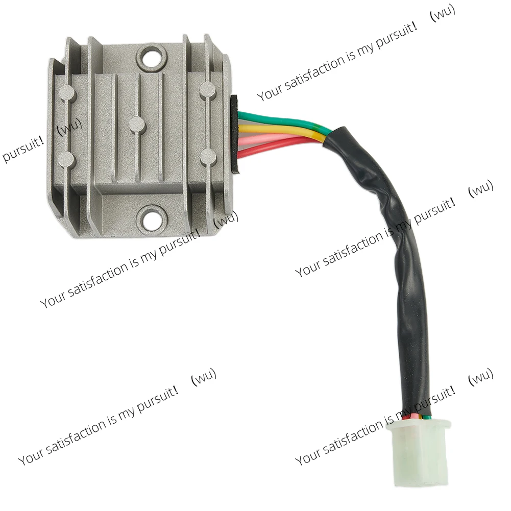 12V 4-wire full-wave voltage regulated rectifier, suitable for most carburetor fuel ATV motorcycles, off-road