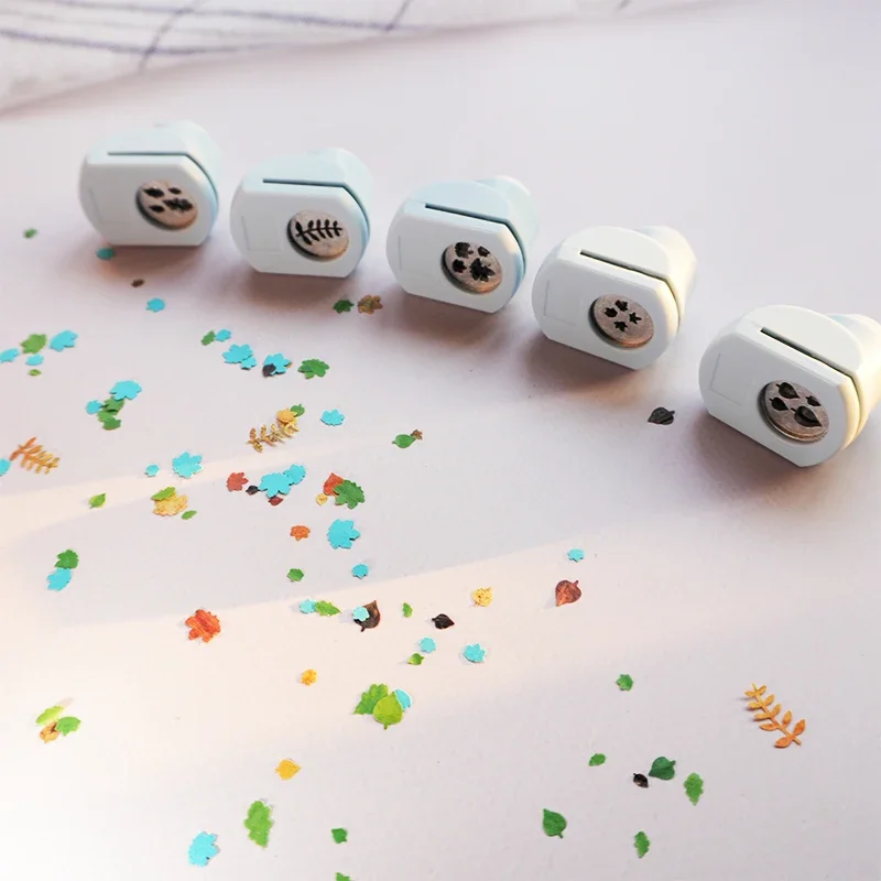 Fromthenon DIY Leaf Model Embossing Tool Scene Crafting Tools Leaf Model Sand Table Making Material Accessories Stationery