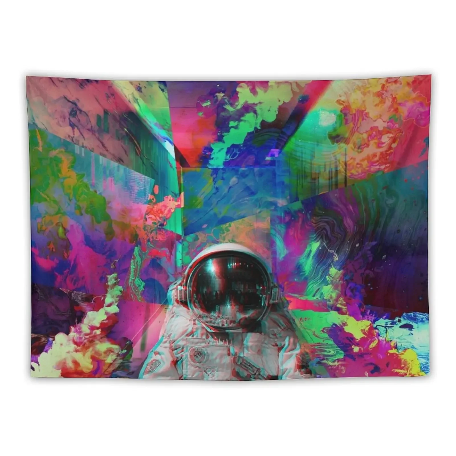 Tripping Space Man Tapestry Hanging Wall Bedroom Decoration Tapestry