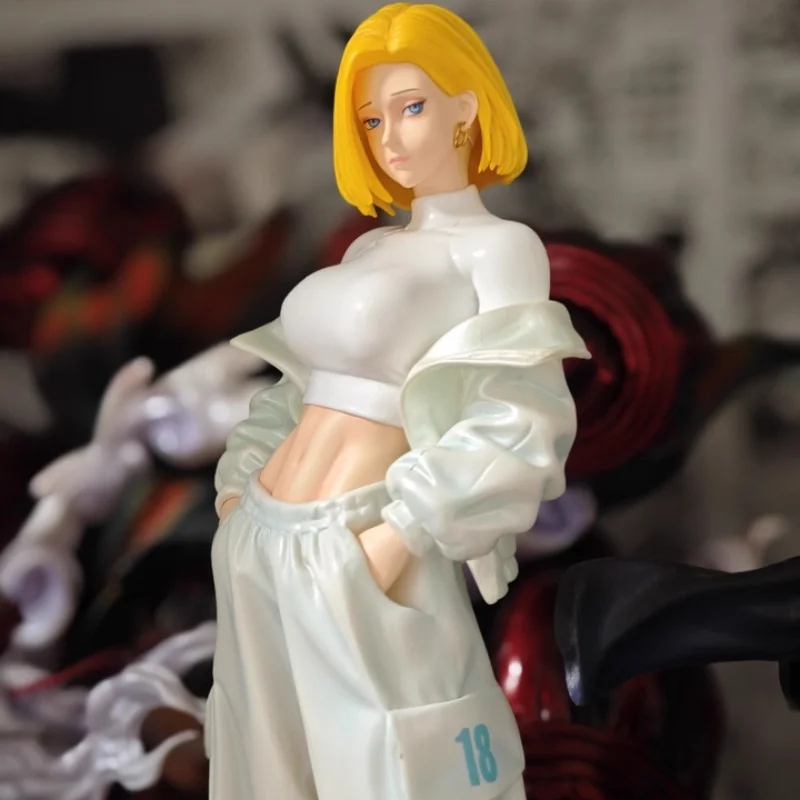 

27 см JT аниме Dragon Ball Z фигурки Android 18 Девушка 1/6 фигурка ПВХ экшн аниме модель статуя для взрослых Коллекционная кукла игрушки подарки
