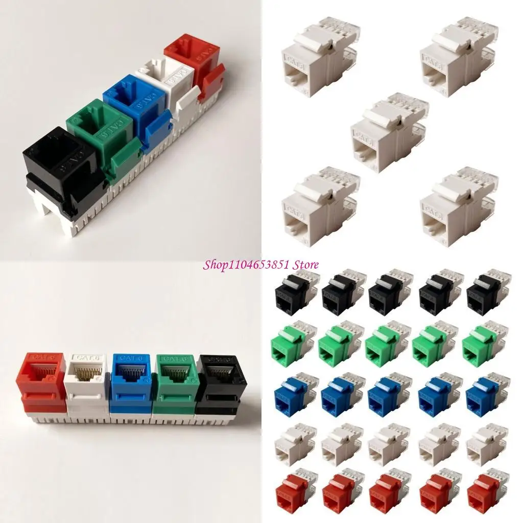 placa-parede-keystone-com-modulo-cat6-insercao-acoplador-keystone-rj45