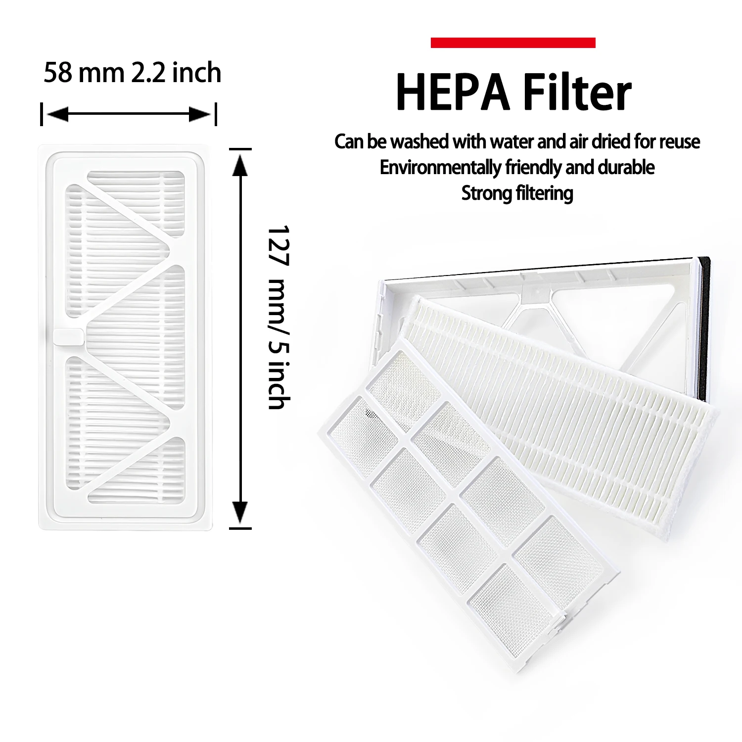 For DJI ROMO A/ROMO P/ROMO S Robot Vacuum Accessories Main Brush HEPA Filter Mop Pad Side Brush Dust Bags Replacement Parts view 4