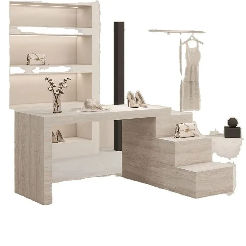 

Nakajima Display Desk Clothing Store Internet celebrity Nakajima Terrace cave stone flowing water display table Women's