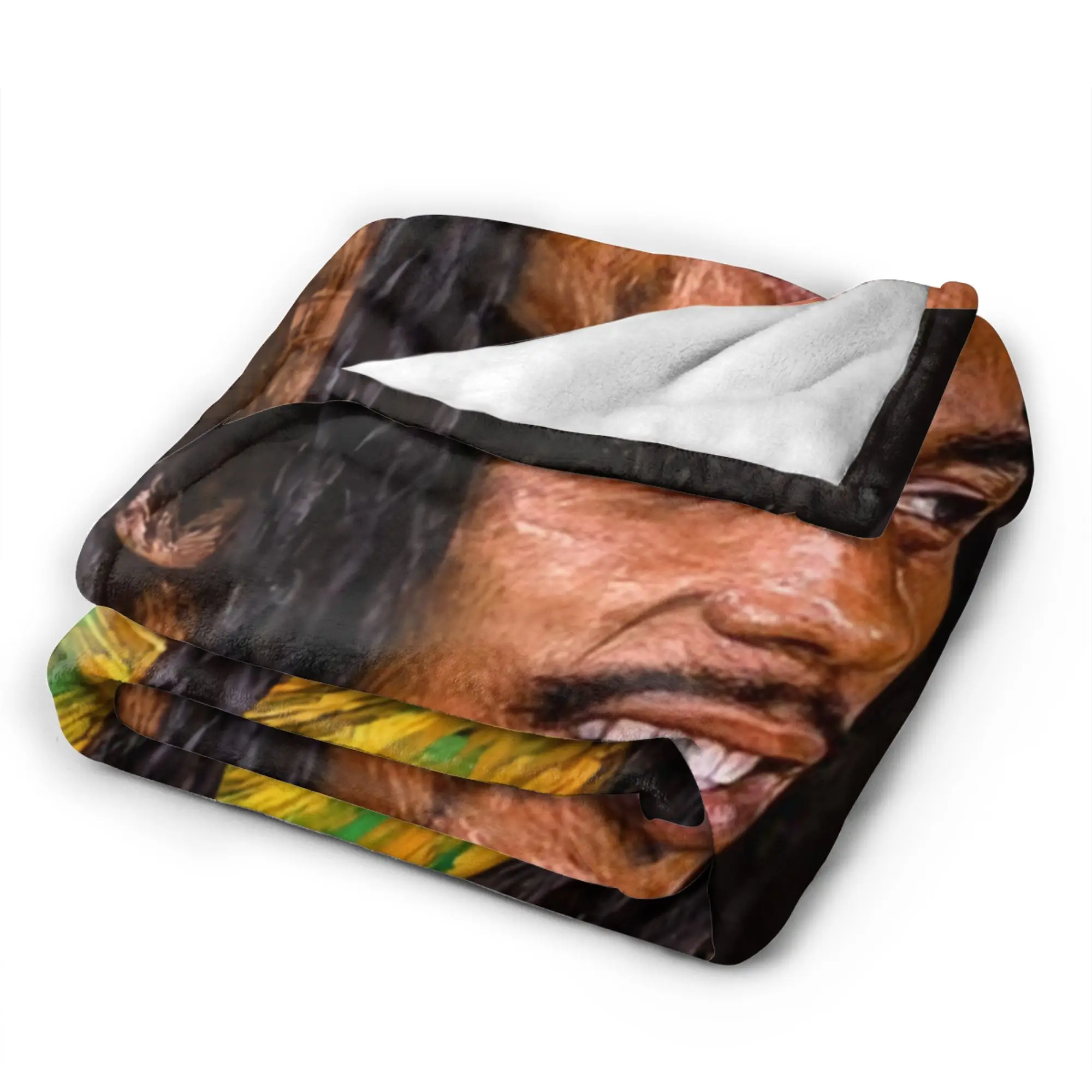 B-Bobs M-MarleyS One Love Super Soft Blanket  Kids Adult Plush Throw Blanket Pattern Home Decor Flannel Bedspread Sofa Bed Cover