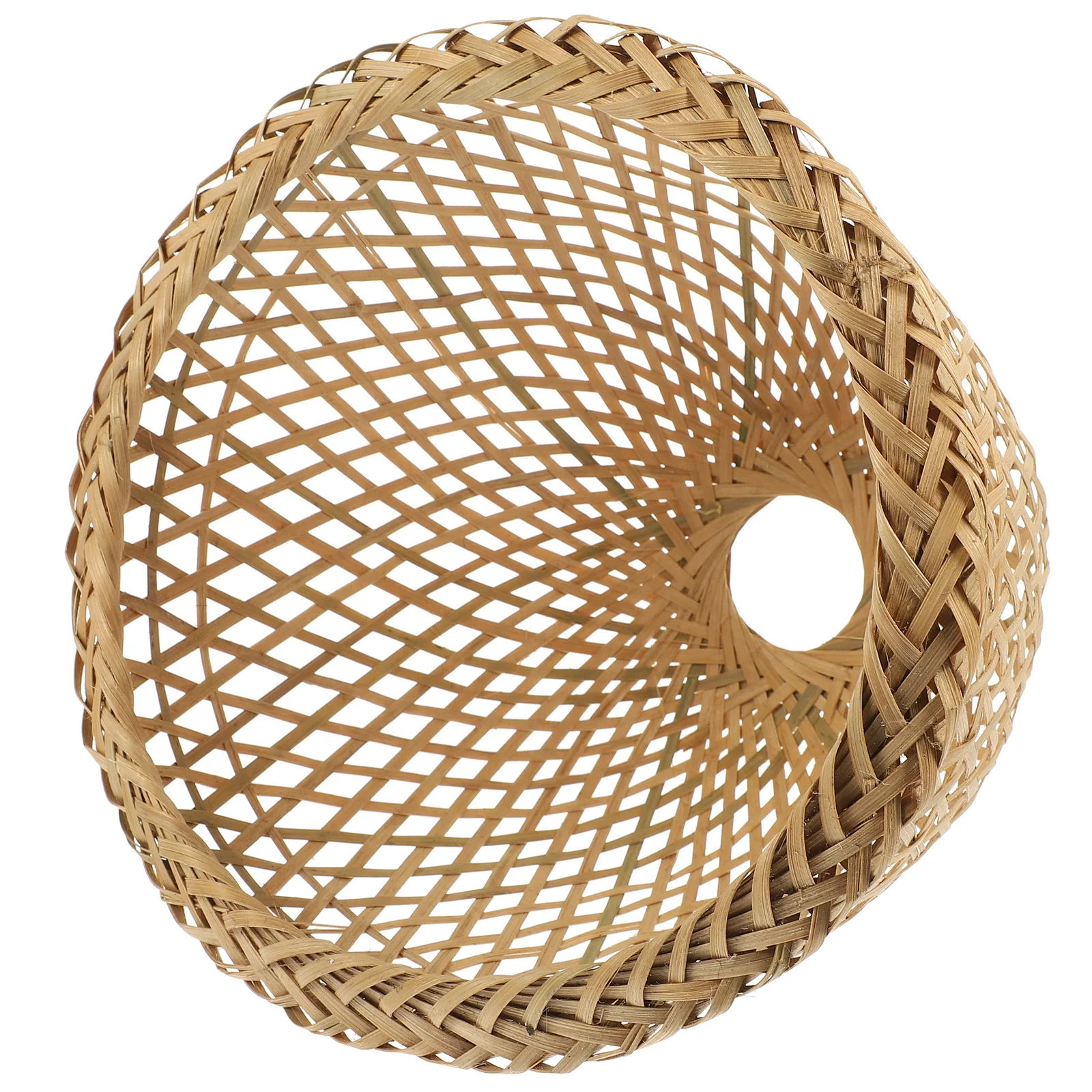 Lamp Shade Light Cover Lampshade Pendant Bamboo Rattan Ceiling Shades Wicker Woven Chandelier Hanging Table Bulb Floor Cage