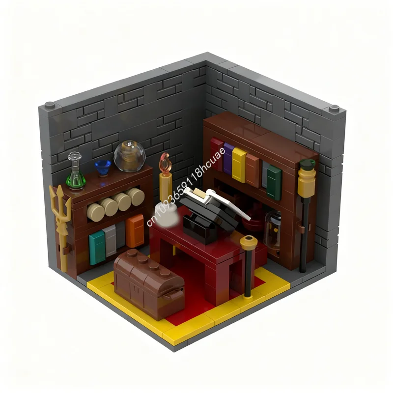 ตัวต่อ MOC ดันเจี้ยนแอนด์ดรากอนส์ ไทเฟลิง นักเวท 262 ชิ้น ของสะสม ตัวต่อแบบประกอบเอง ของขวัญคริสต์มาส ของเล่น