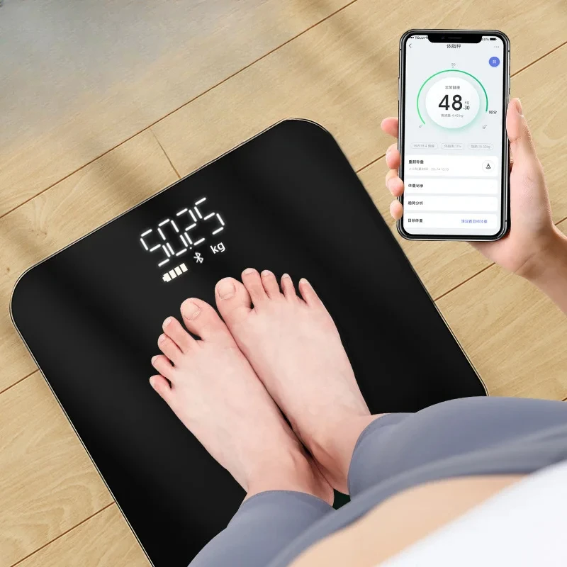 Body Weight Scale Household Body Fat Scale Precision Charging Weight Scale Intelligent Electronic Weighing Device