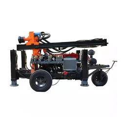 Jinggeng Agricultural Widely Using OEM Factory Energy & Mining Small Trailer For Machine 100m 150m 200m Water Well Drilling Rig