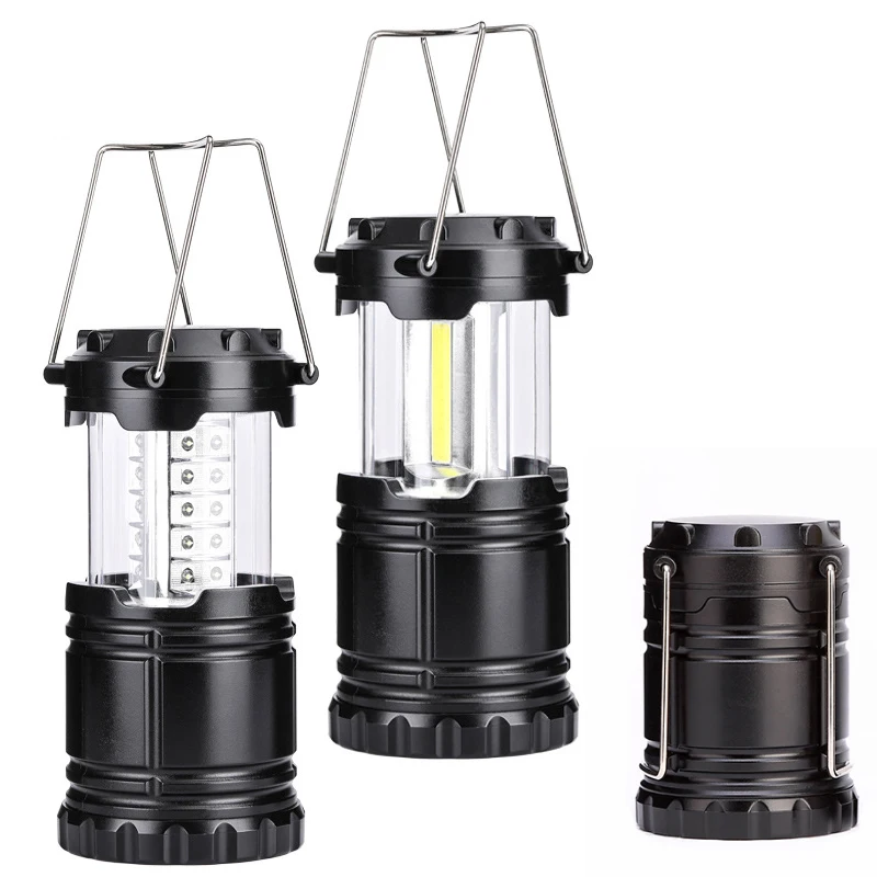 

COB LED Mini Portable Lighting Lantern Camping Lamp Torch Outdoor Camping Light Waterproof Flashlight Powered By 3*AA Battery