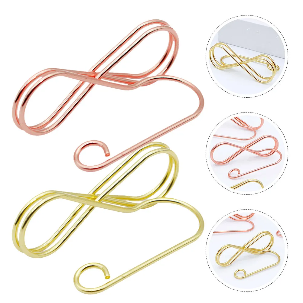 10Pcs Metal Table Number Holders Photo Clip Stands for Wedding Name Cards Restaurant Menu Signs Office Home Decor Photo Display