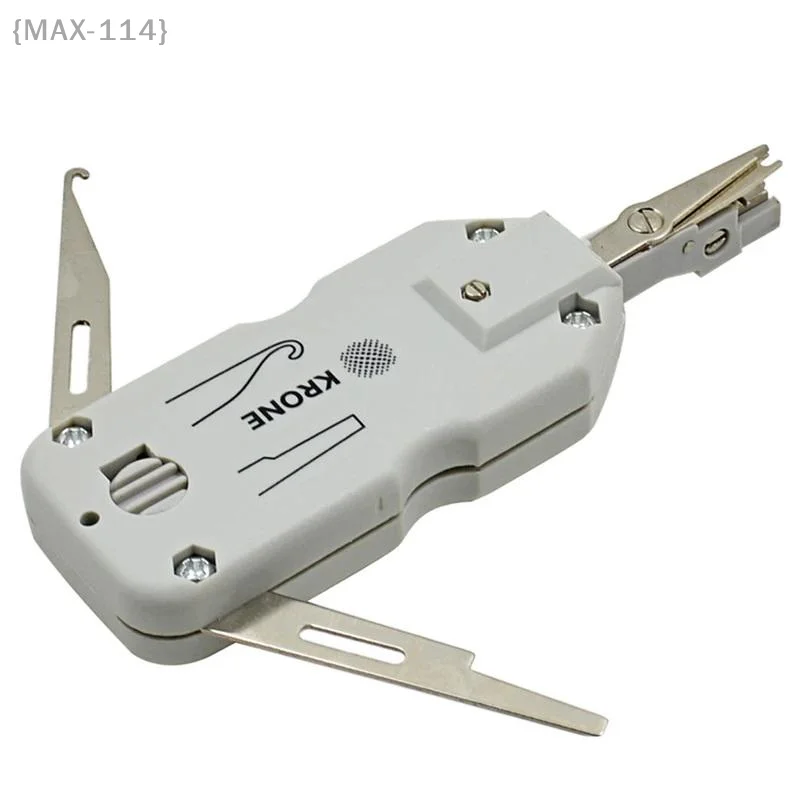 {MAX-114} Kit de ferramentas de perfuração KRONE de alta qualidade com sensor para cabo Ethernet LAN Network Cat5 RJ45