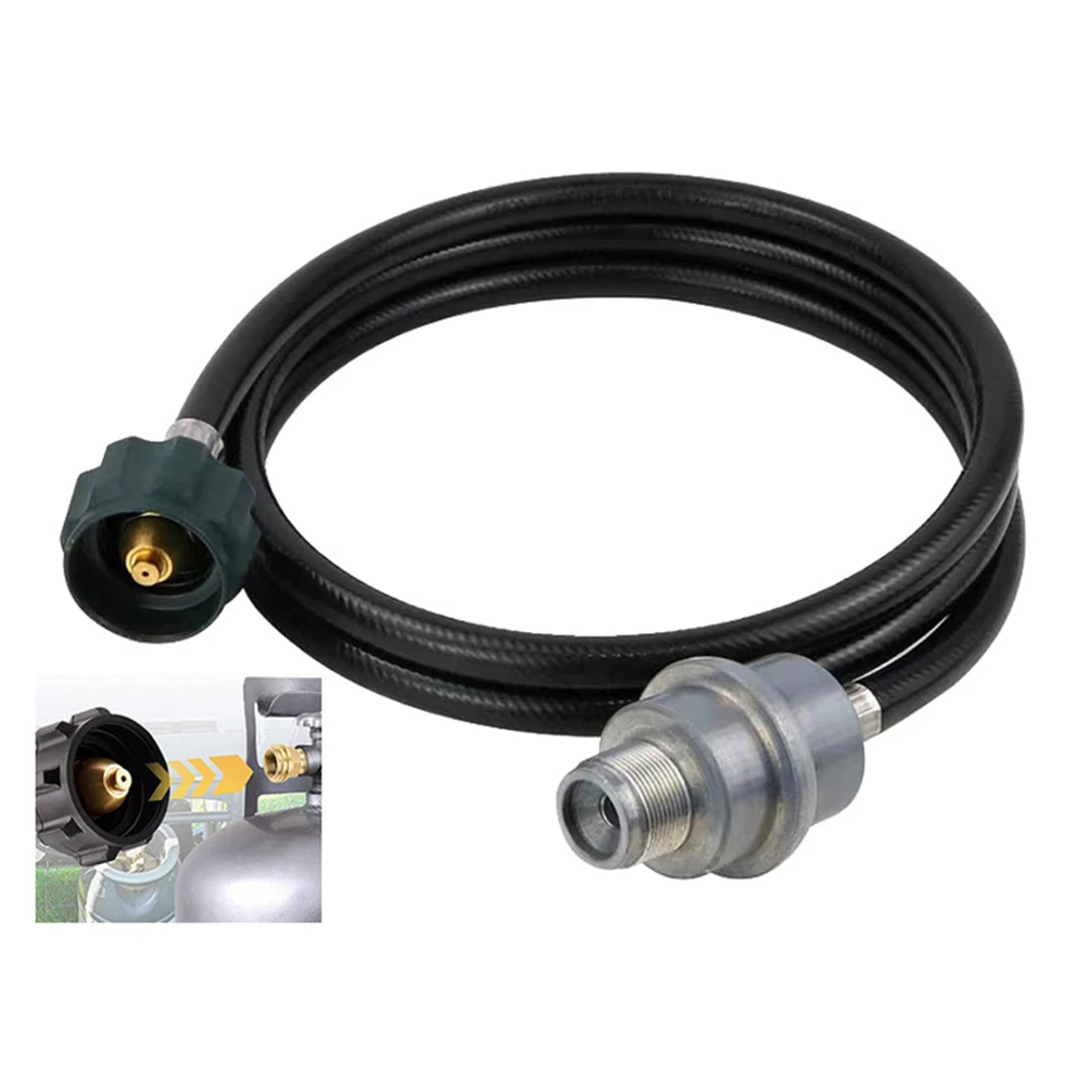 

Camping Fuel Use Outdoor Heating NO Black Propane Hose Enhanced Propane Combustion Filter Fuel Filter 3-Layer Hose Structure