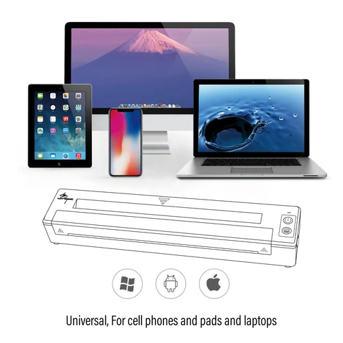 Imagen 2 del producto P19-impresora de plantilla de tatuaje portátil inalámbrica de impresión rápida automática de transferencia de tatuajes adecuada para pequeñas empresas inalámbrica