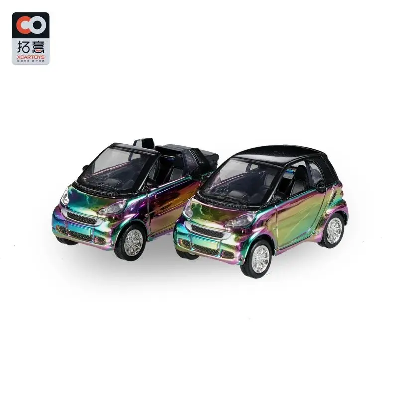 Xcartoys Blind Box Mercedes Smart Car Legierung Spielzeug Kraftfahrzeug Druckguss Metall Modell Kinder Weihnachten Geschenk Spielzeug für Jungen