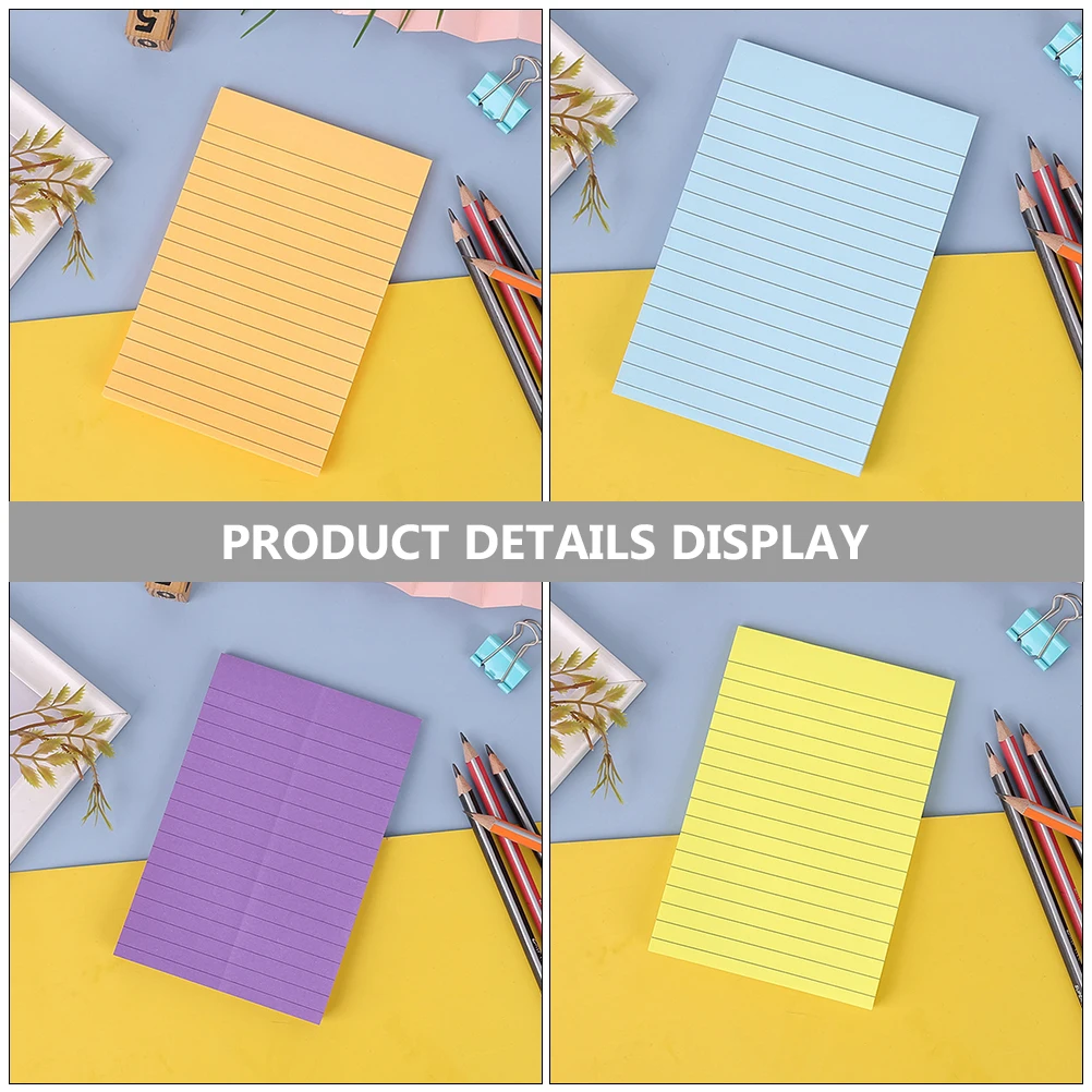 

Decorative Portable Note Self-Adhesive Cute Office Supplies Sticky Notepads Tearable Paper Pads Office Stickers Simple