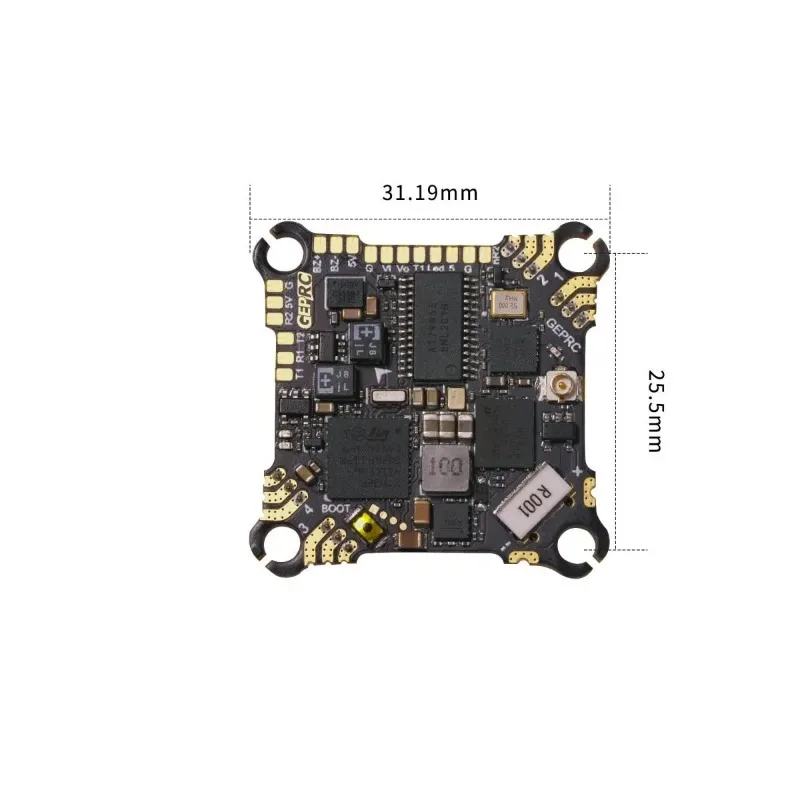 GEPRC TAKER F411 8Bit 12A AIO 42688-P Flight Controller with Gyro Buzzer LED for DIY FPV Quadcopter RC Drone Parts