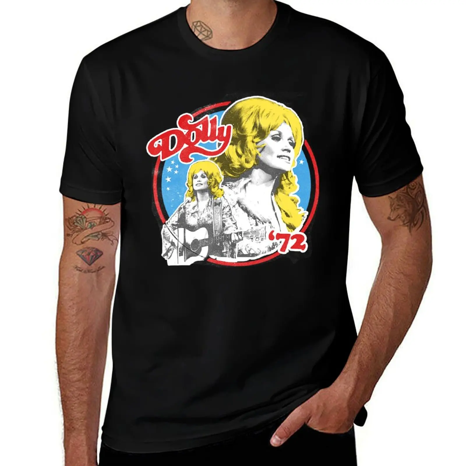 

Dolly Parton Country Music American Singer Tshirt T-Shirt man t shirt cotton T-Shirt