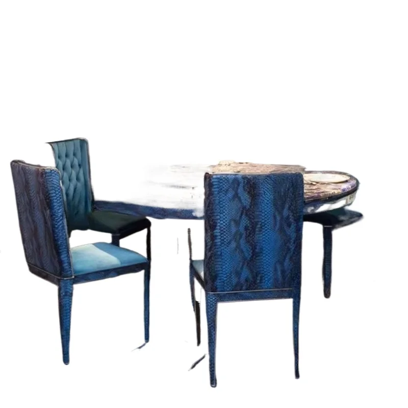 Sapphire Luxury Stone Round Dining Table