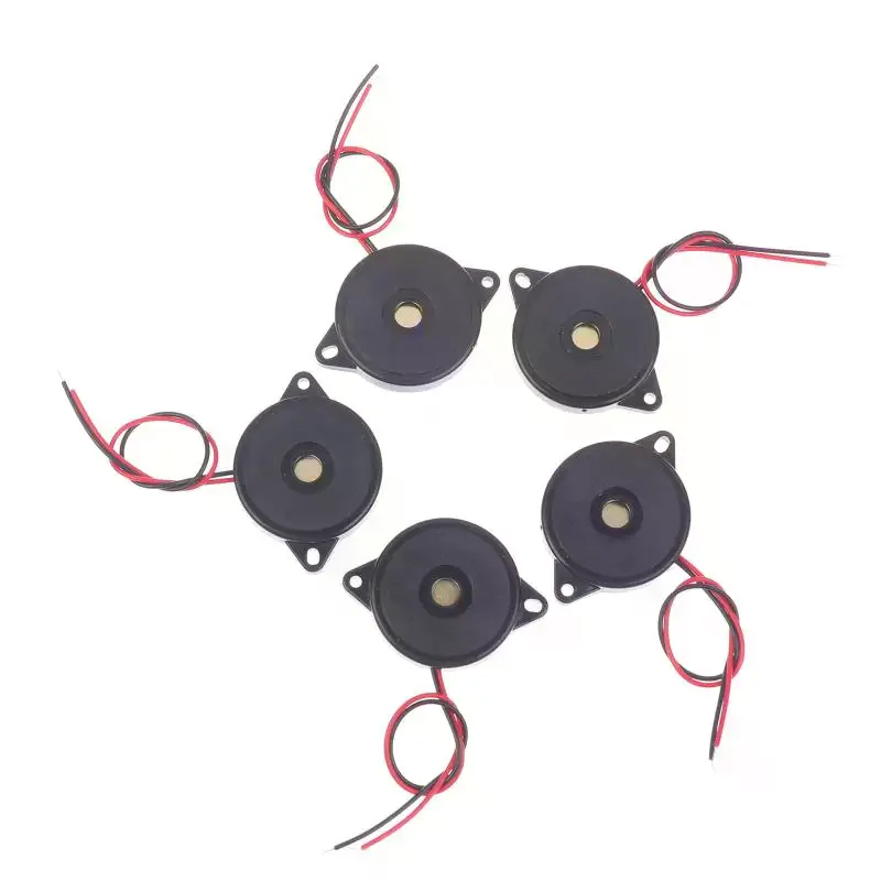 5/10/15Pcs Passive Buzzer High-decibel Buzzer With Wire Piezoelectric Speaker 3040 Buzzers For Arduino Car DIY Electronic